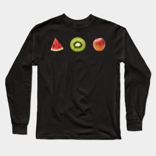 fruit STICKER PACK Long Sleeve T-Shirt